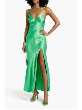 bec and bridge mila midi dress khaki Bec + Bridge Mila Midi Dress in Khaki